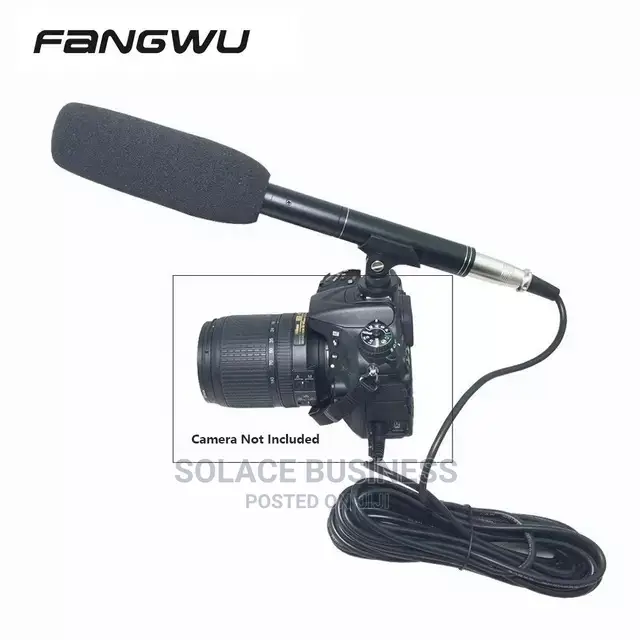 Boom Microphone, Cardroid Super Uni-Directional Condenser.