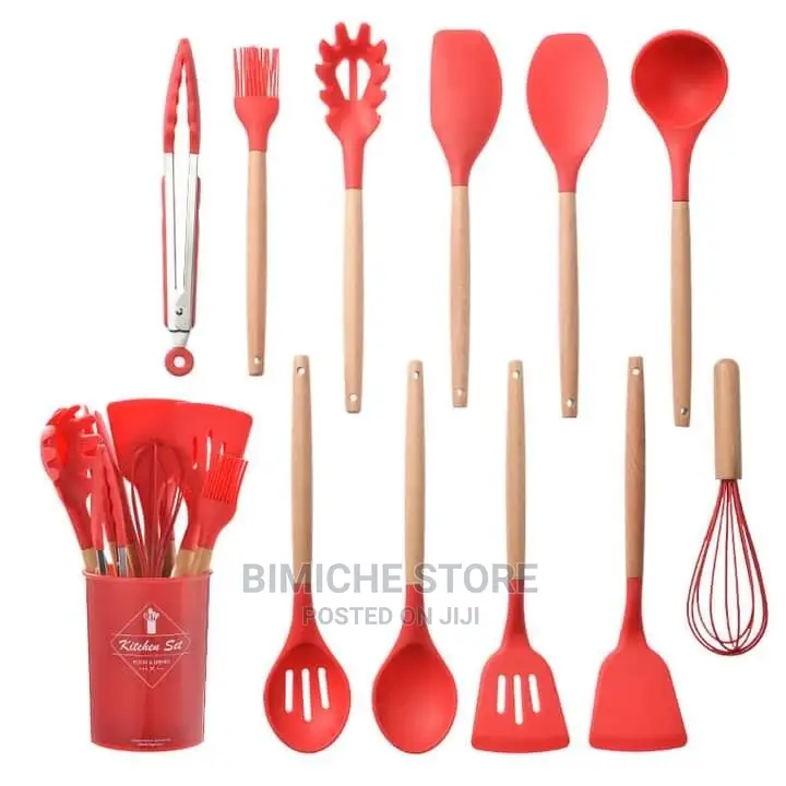 Silicone Kitchen Utensil Set