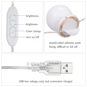 Leds Mirror Lights Kit With 10 Bulbs 3 Modes