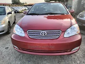 Toyota Corolla LE 2006 Red