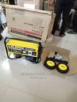 Elepaq Automatic Generator Sv7800e2- 5kva PLUS Tyres