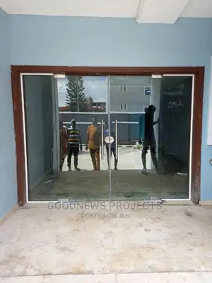 Reception Glass Door