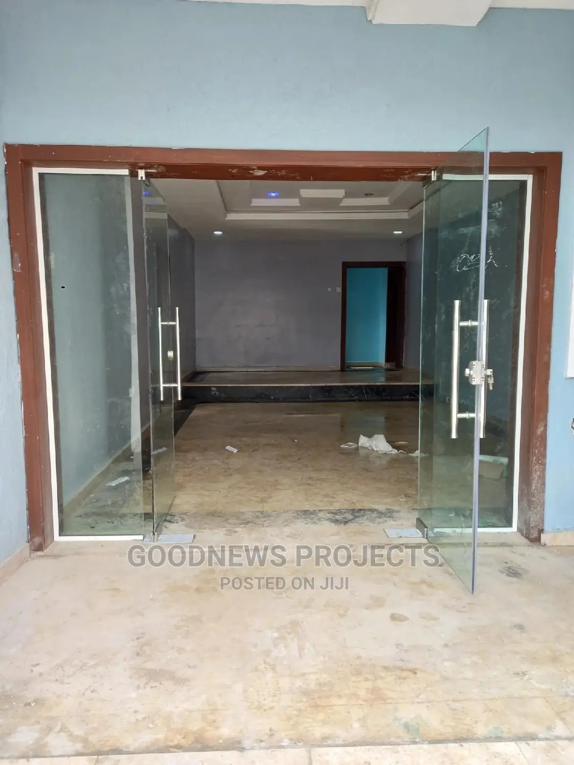 Reception Glass Door