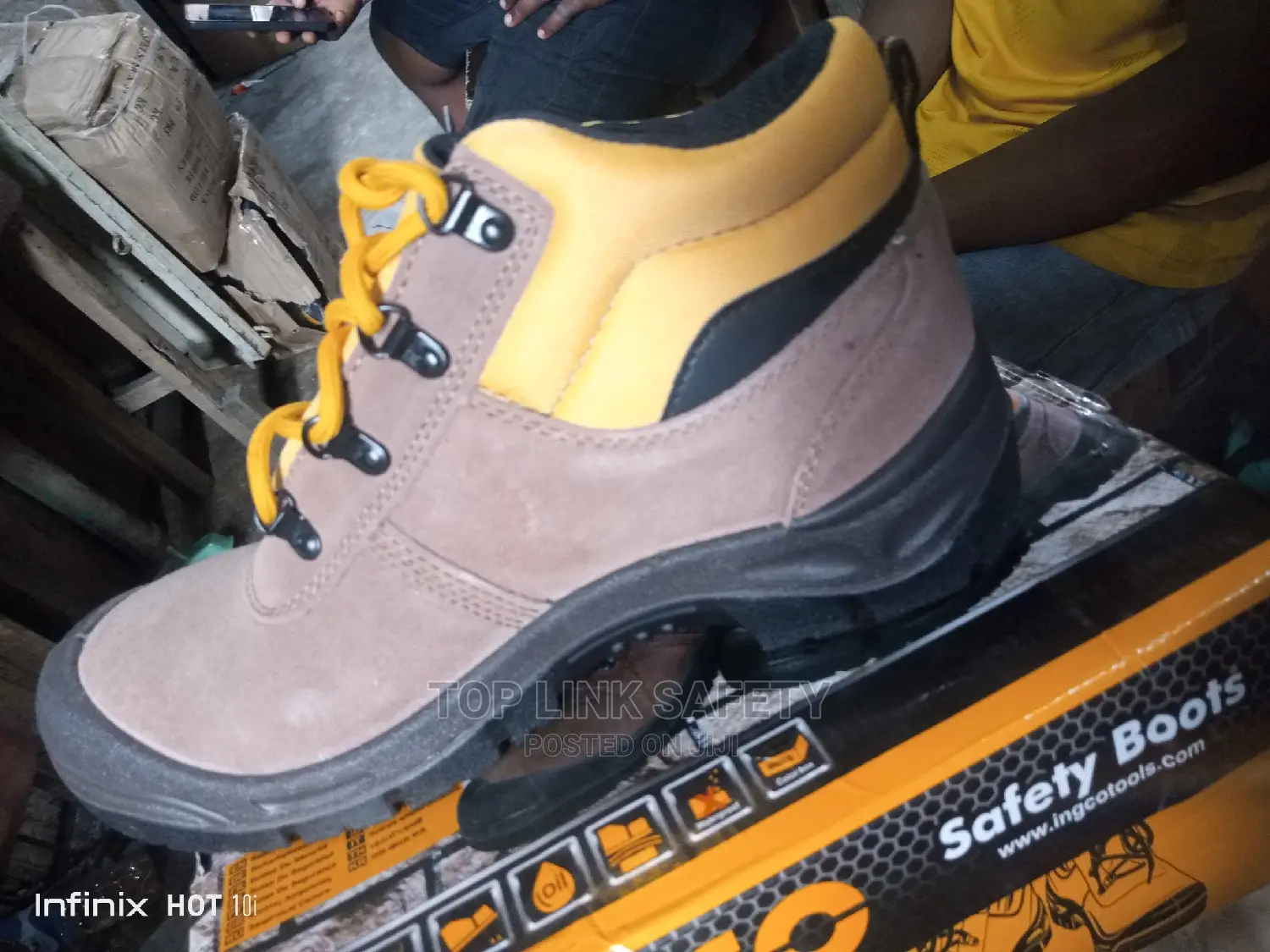 Ingco Safety Boot Still Toe