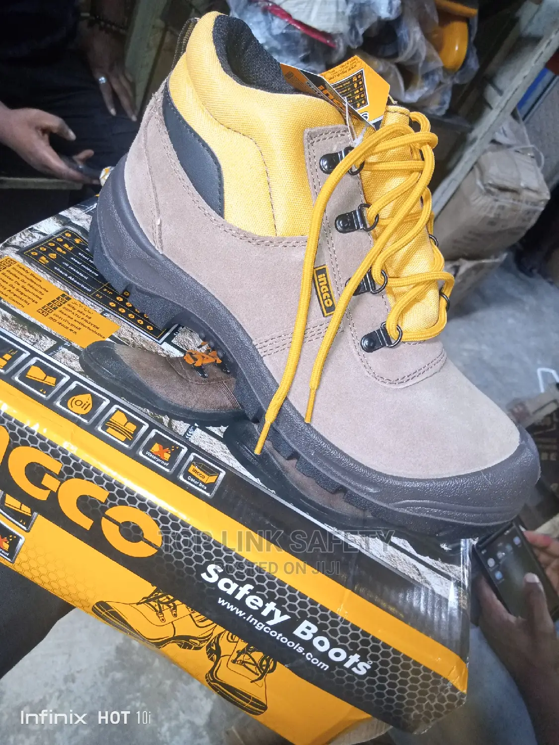 Ingco Safety Boot Still Toe