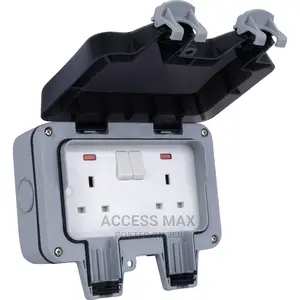 13amps Water Proof Socket Double