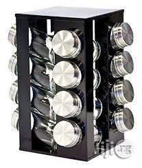 UK Stainless Stell/Glass 17 Pcs Canister