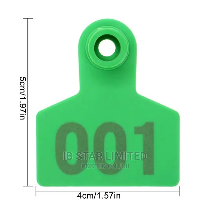 Animals 001-100 Identification Kit Ear Tag Pliers