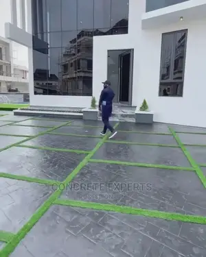 Beautiful Concrete Stamped Floors