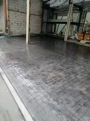 Clear Concrete Stamped Floors