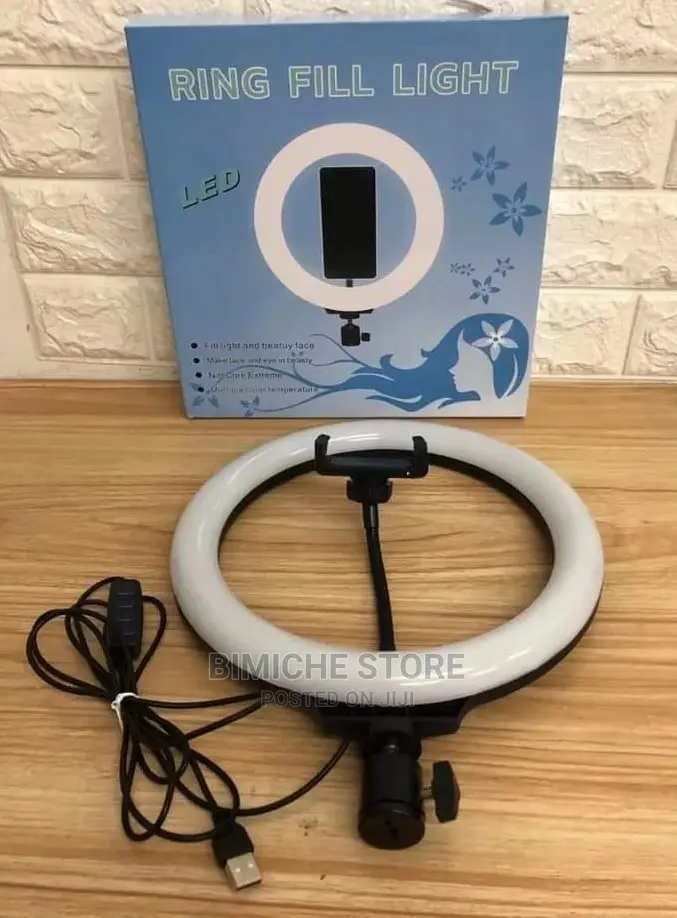 10 Inches Ring Light With Tripod Stand