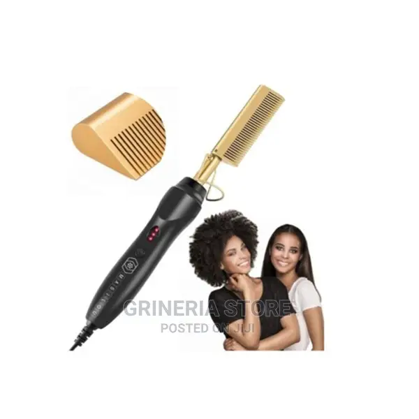 Hot Hair Straightener Comb