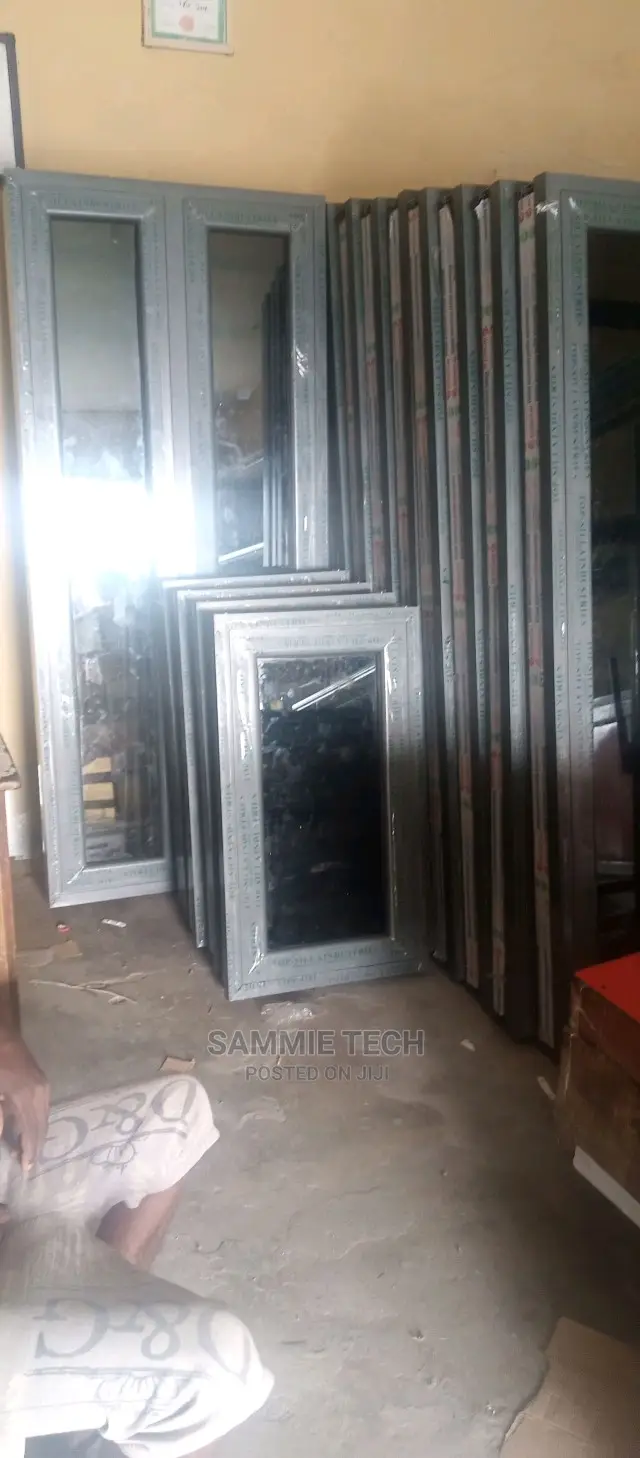 Gray Windows With Gray Tinted Glass