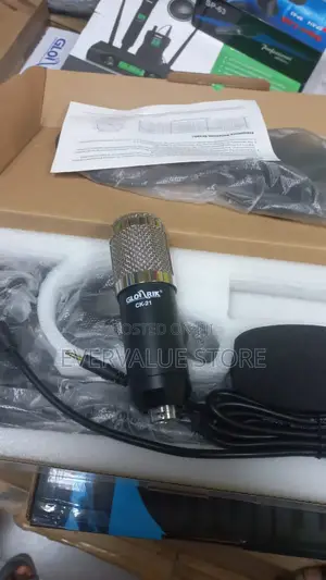 Studio Condenser Microphone With Pop Filter
