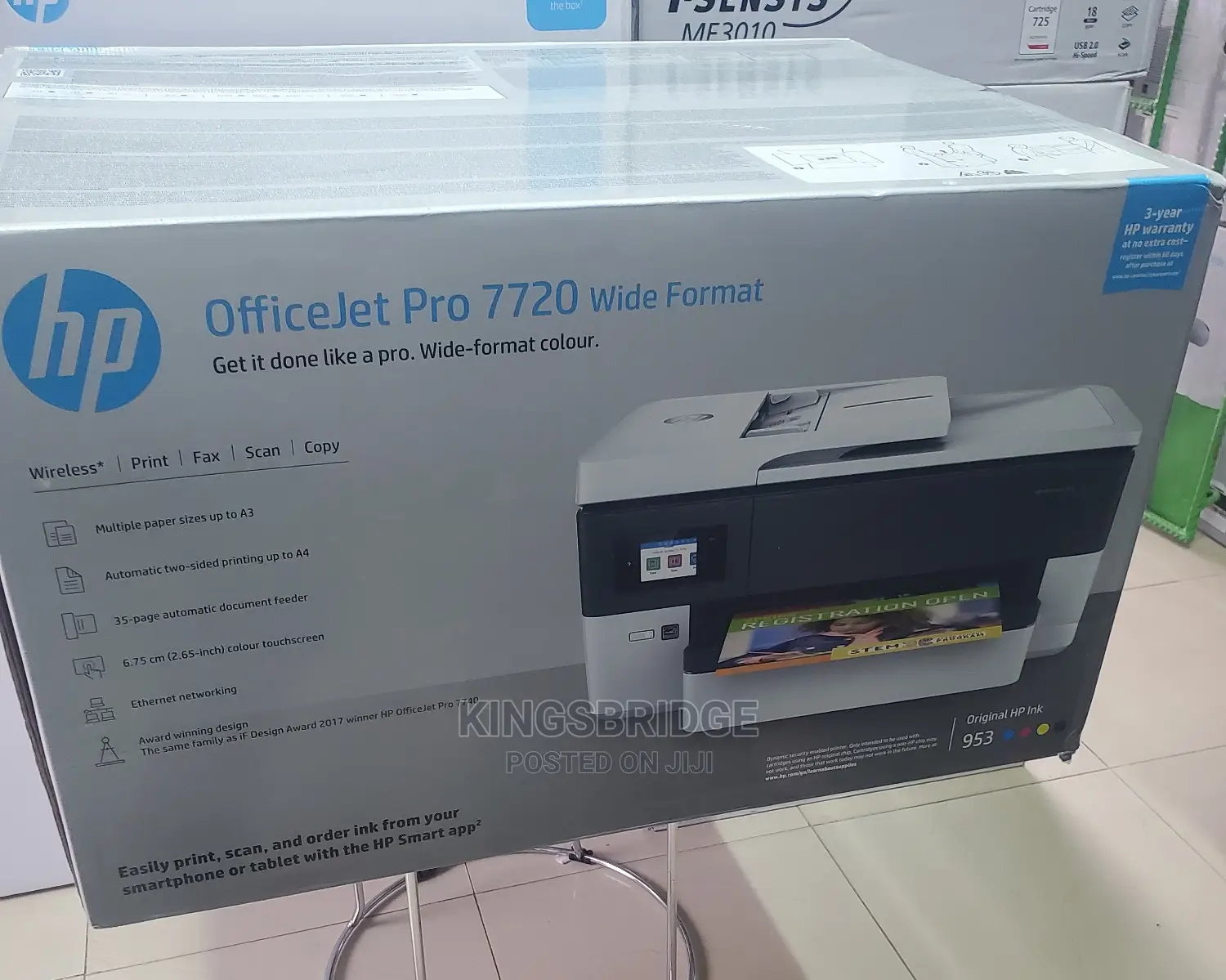 Hp Officejet Pro 7720 Wireless Printer