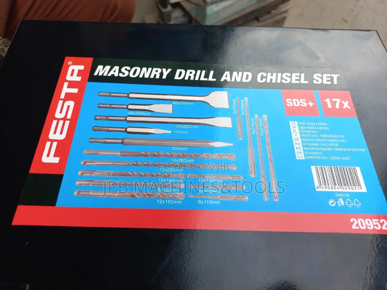 Concrete Bits and Chisel Set