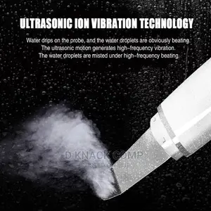 Ultrasonic Face Cleaning Machine Skin Scrubber Remove Dirt