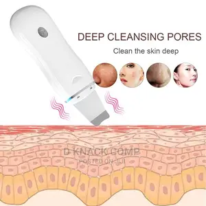Ultrasonic Face Cleaning Machine Skin Scrubber Remove Dirt