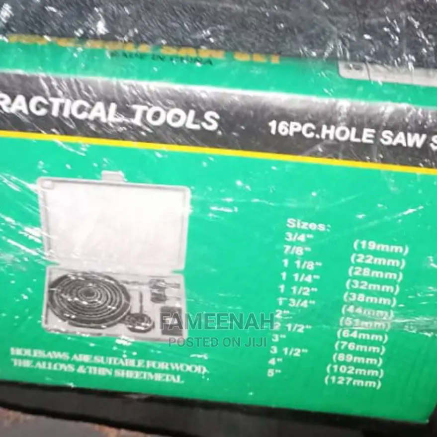16pcs Set of Holesaw