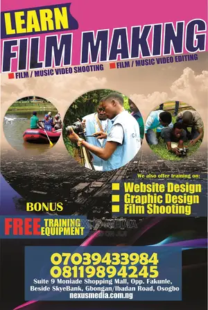 Photography, Cinematography Graphic Design Training