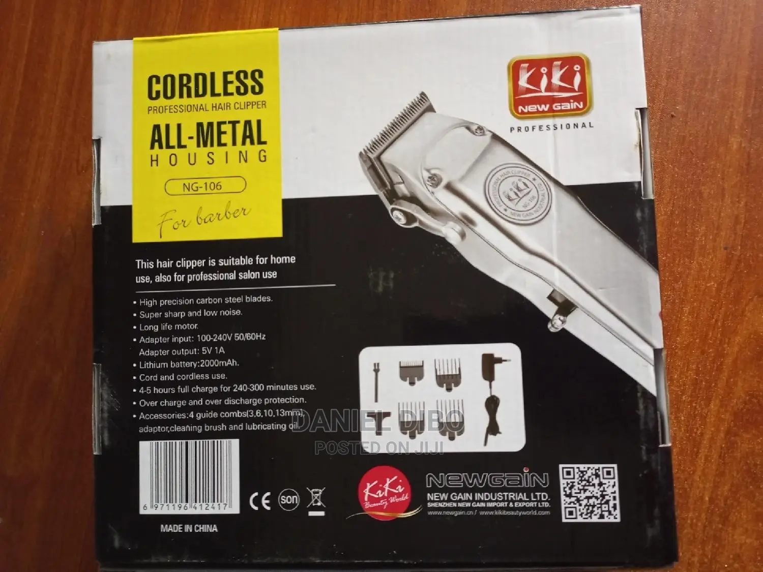 Kiki Clipper All Metal Cordless