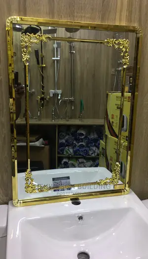 Golden Frame Mirror