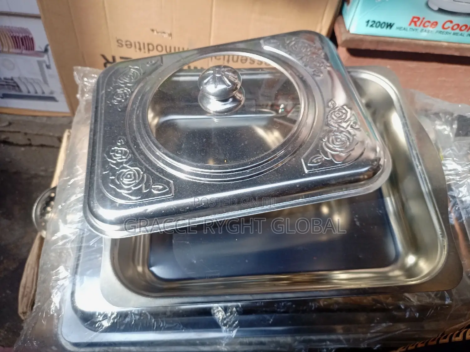 Portable Flat Chaffing Dish