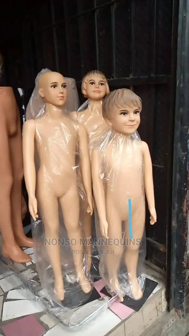 Plastic Kiddies Display Mannequin
