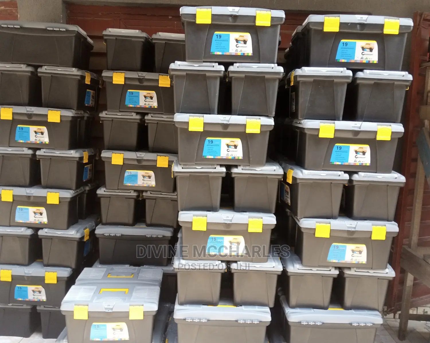 Empty Plastic Tools Boxes