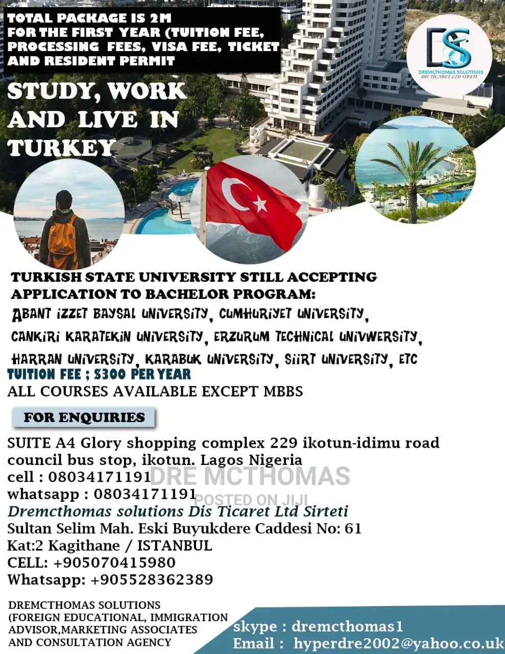 Study in Turkey