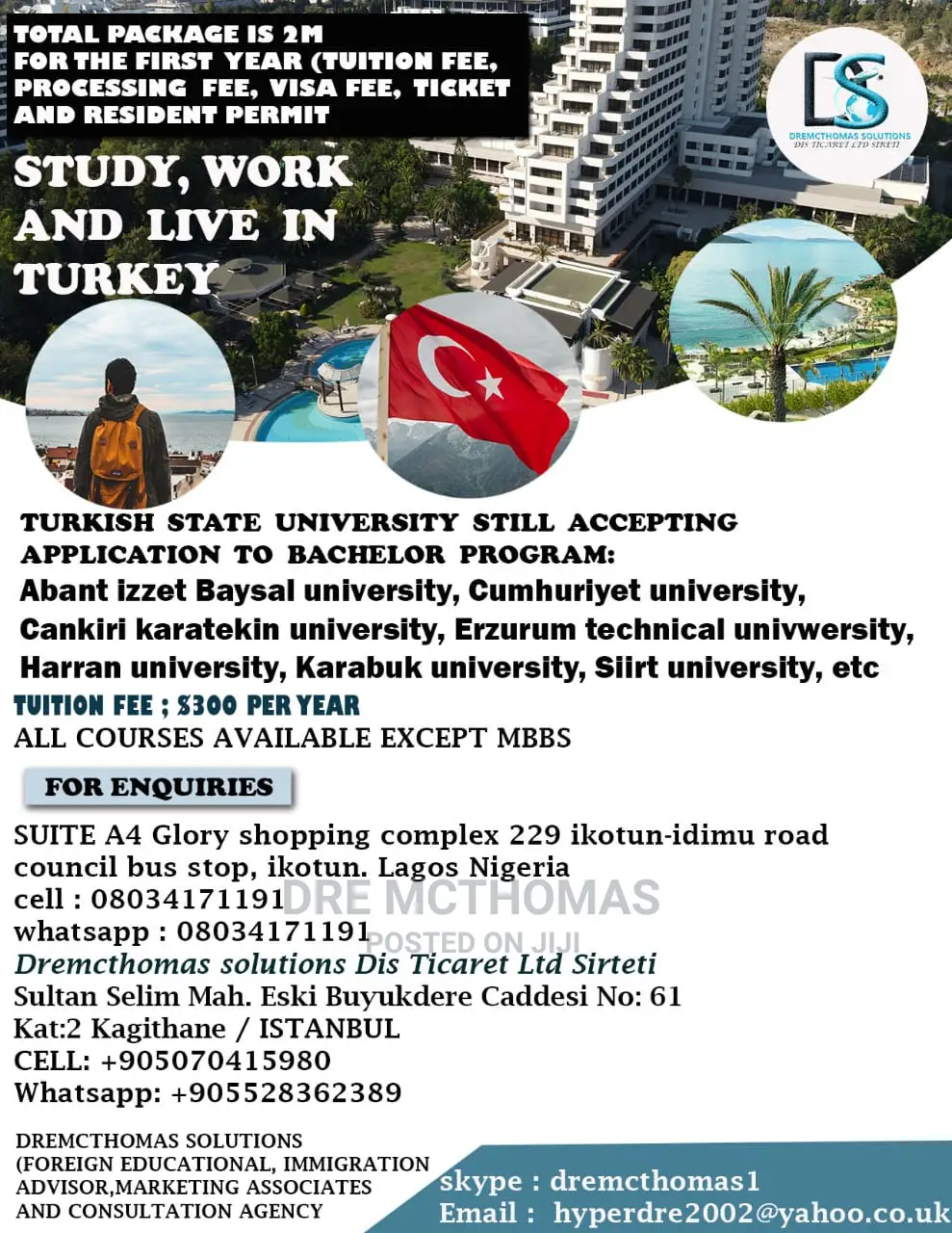 Study in Turkey