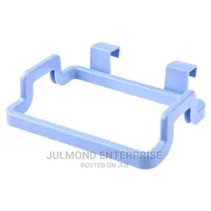 Durable Door-Back Trash Bag Holder Cabinet Rack Trash
