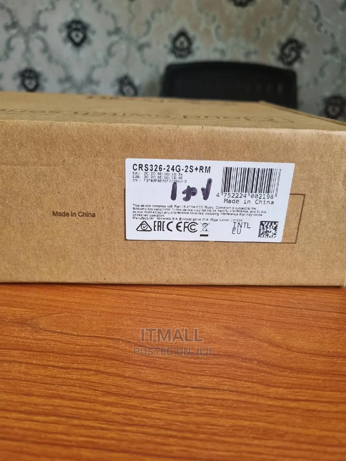 Mikrotik Crs326-24g-2s+Rm