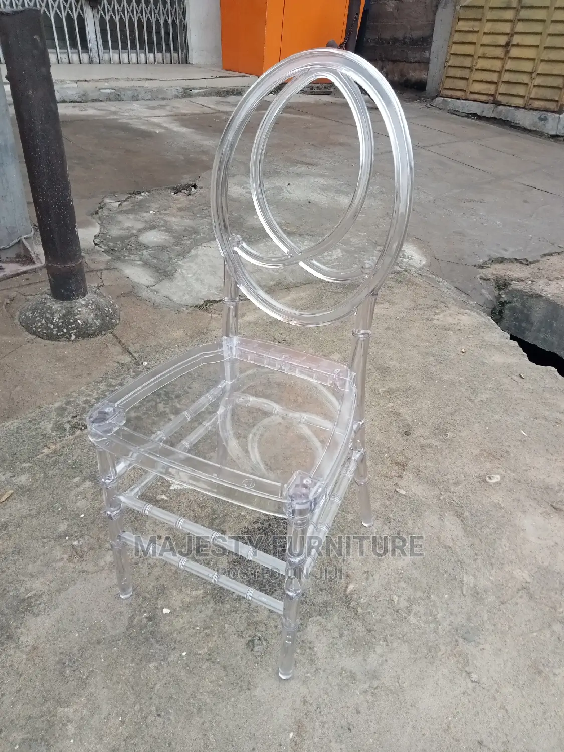 Clear Dior Event Chair