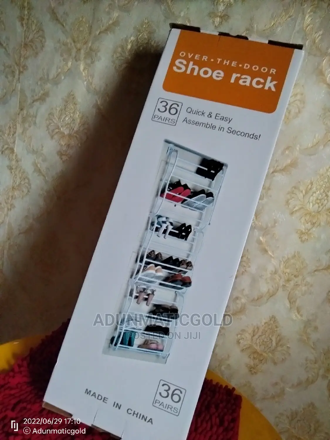 Over the Door Shoe Rack