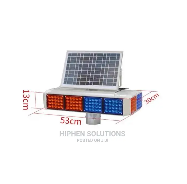 Hot Selling LED Solar Strobe Flashlight