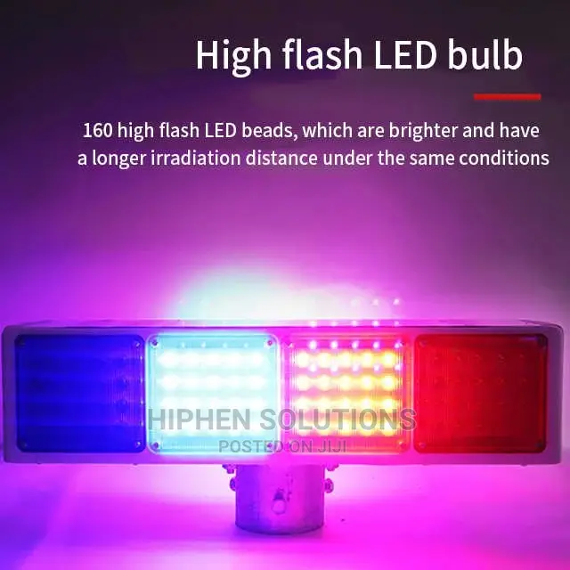 Strong and Active Solar Warning Strobe Light