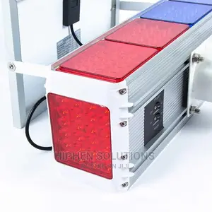 High Visibility Solar LED Strobe Flashlight