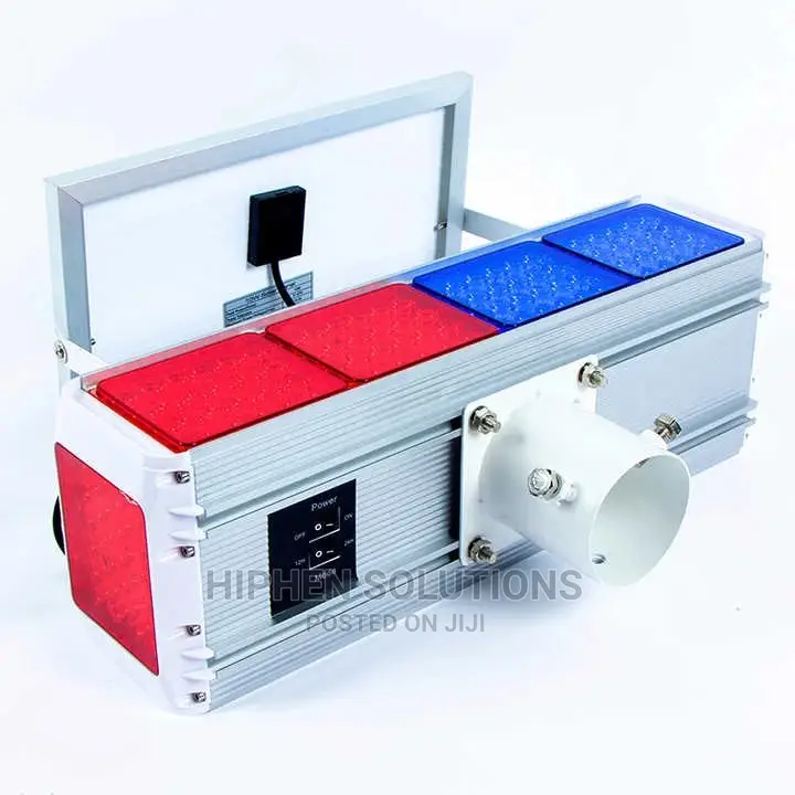 Sturdy and Stylish LED Solar Warning Strobe Light