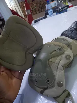 Safety Knee And Chin Guard(Available In Bulk)