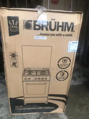 Bruhm 4 Burner Standing Gas Cooker