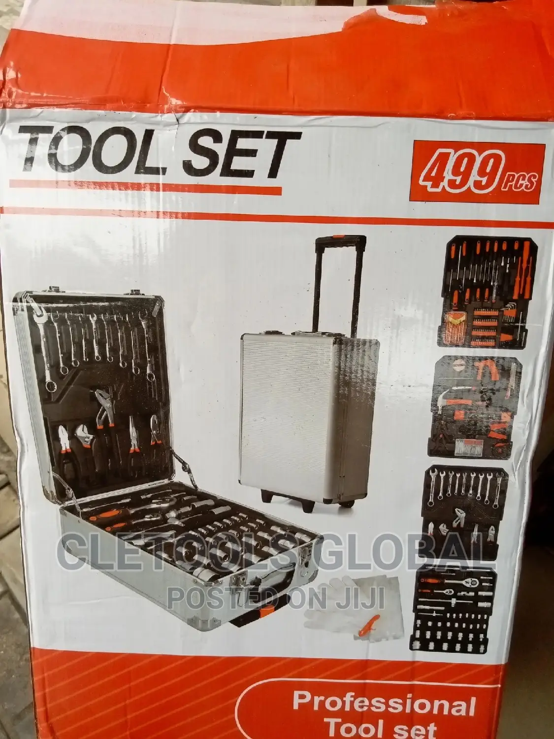 Set of Electrical Mechanical Tools Box 186pic