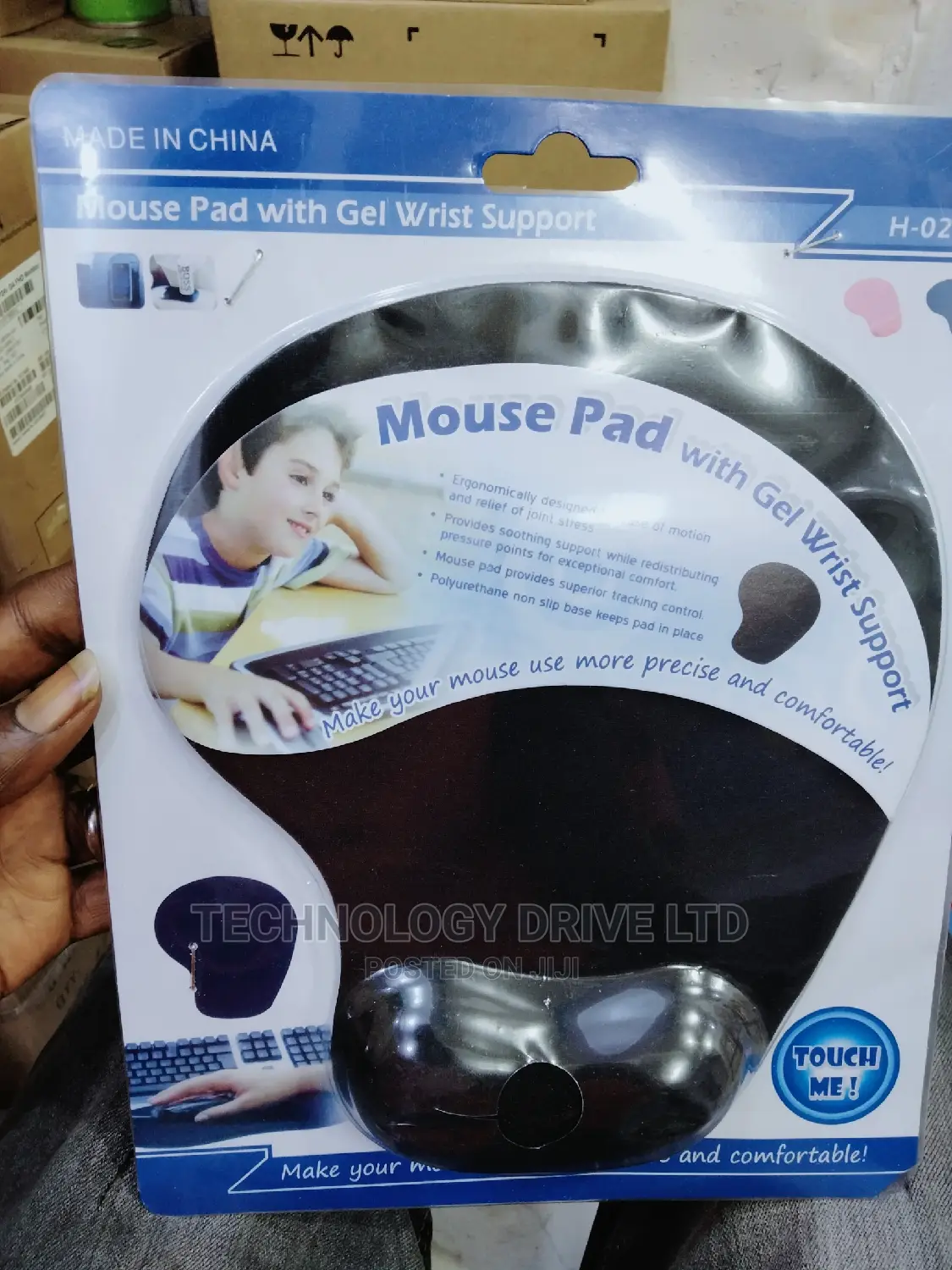 Mouse Pad With Wrist Support
