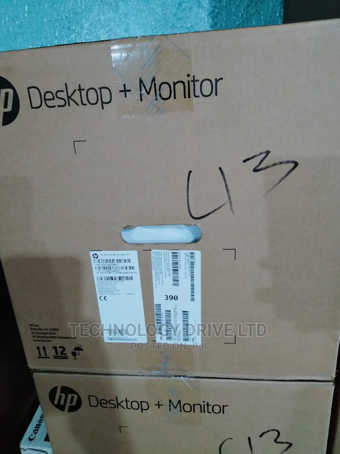 New Desktop Computer HP 290 G4 All-in-One 4GB Intel Core I3 HDD 1T