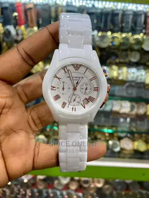 Vipp Ceramic Body Emperior Armani Wristwatch