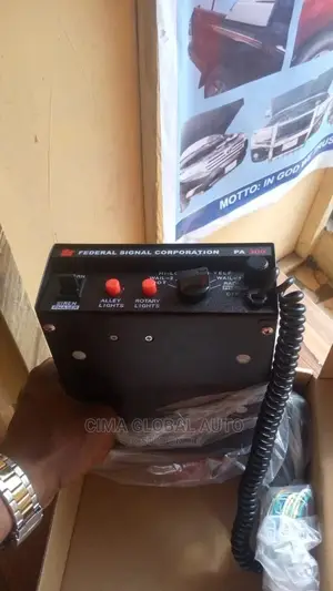 Siren and Police Light for All Suv's Is Available