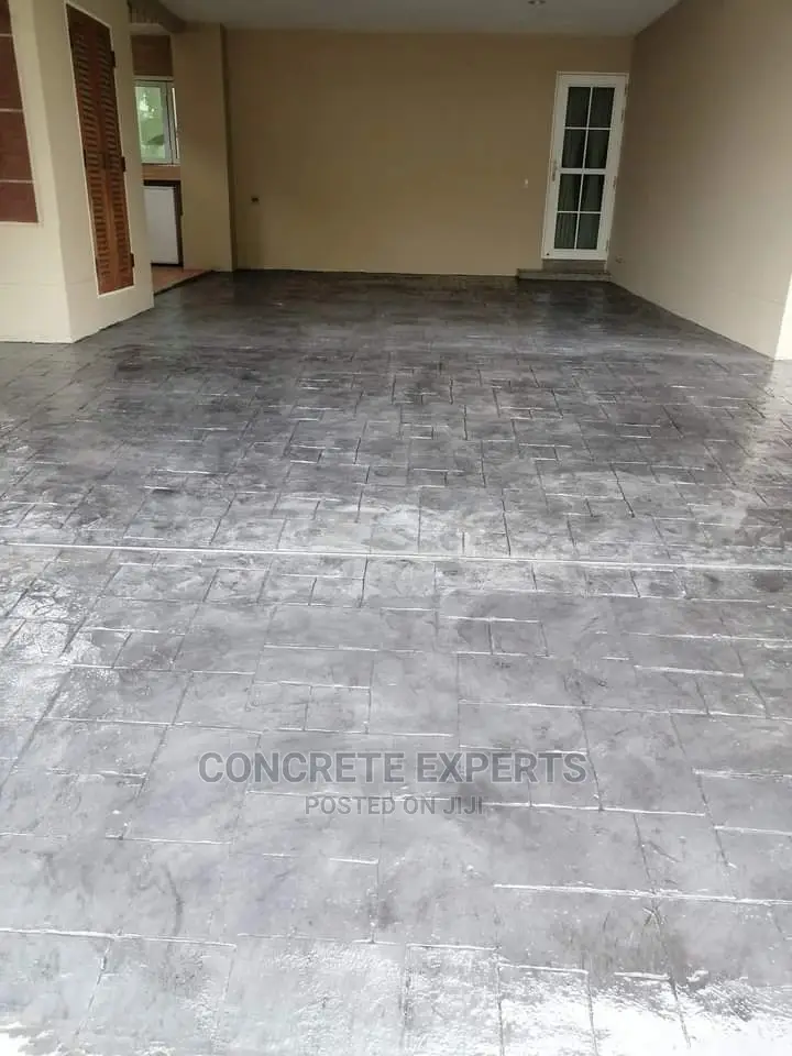 Proof Concrete Stamped Floor