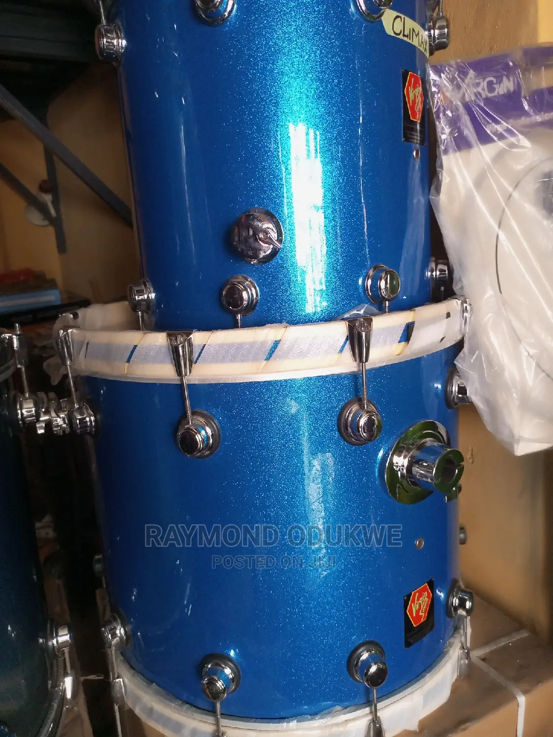 5pcs Professional Virgin Drum Set