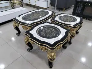 Royal Design Centre Table With 2 Sides Tables