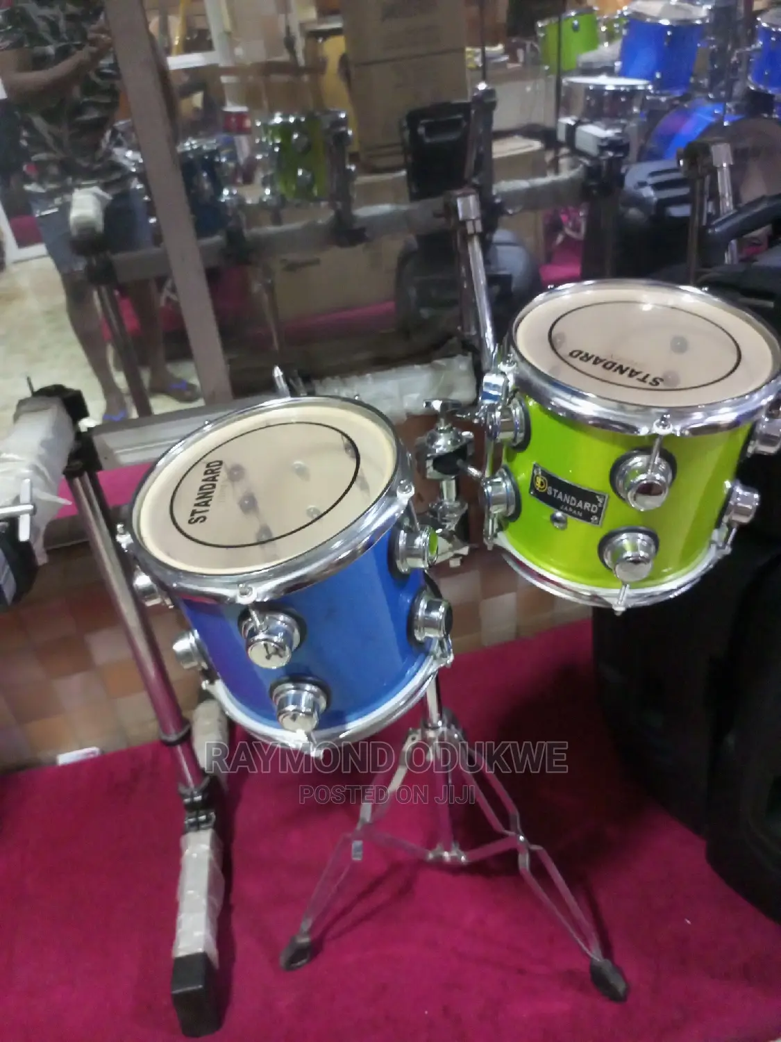 Extra Toms for 7pcs Drum